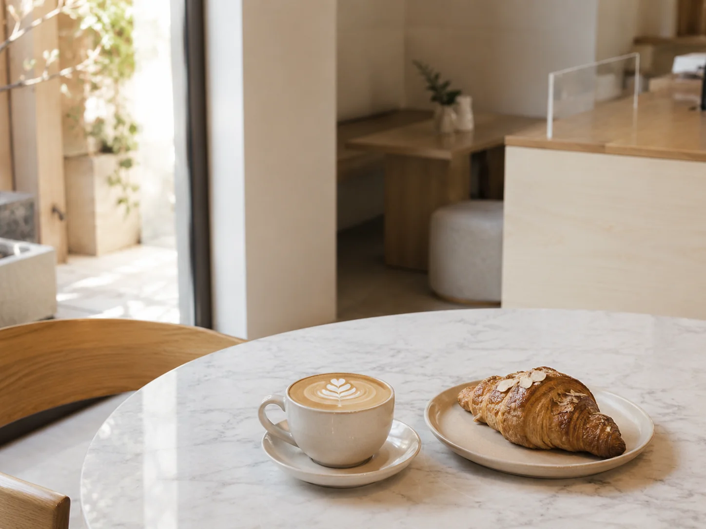 Café de especialidad con imagen profesional
